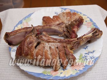обжаренное мяско